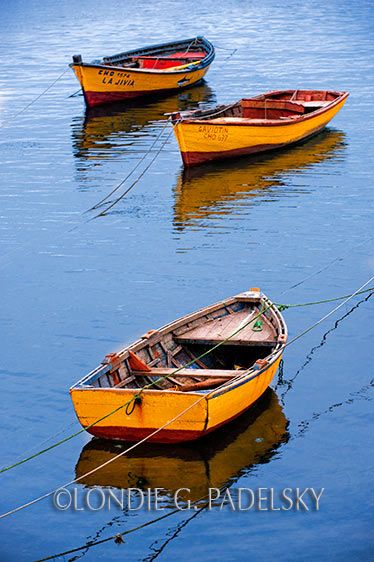 Fishing boats, southern Chile in South America                    ©Londie G. Padelsky SAMER_03103_Londie_G_Padelsky