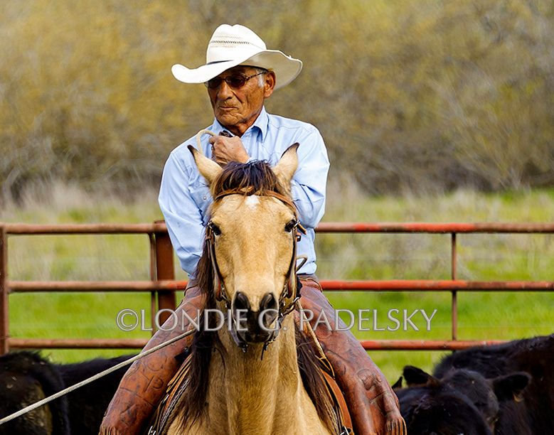 My dad dallying at a cattle branding on the Central Coast of California       ©Londie G. Padelsky SLO_LGP7324_LondieGPadelsky