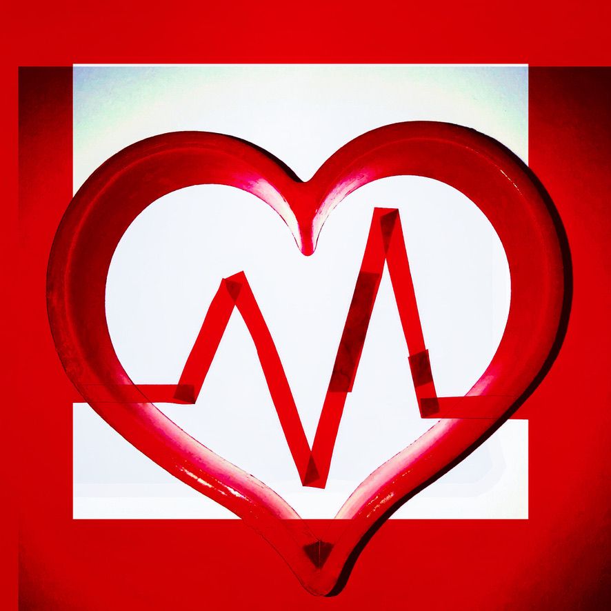 red heart monitor