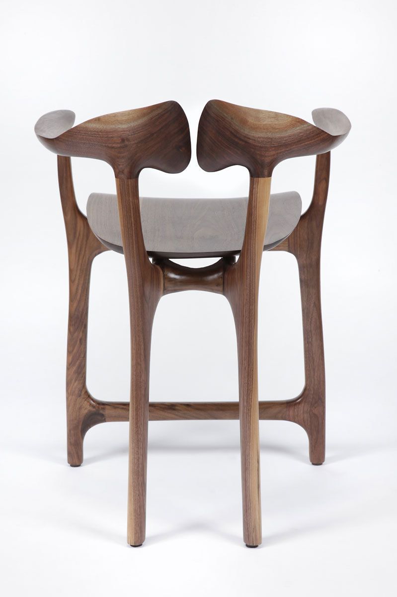 Swallowtail barstool - counter height