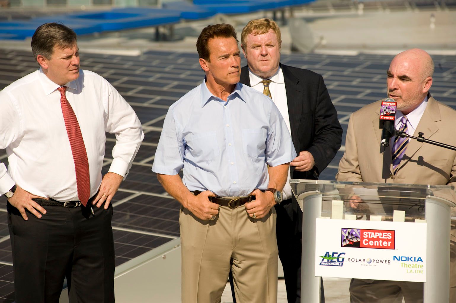 Governor Schwarzenegger, Solar Power Inc.