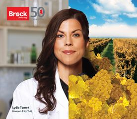 Brock U ads-Lydia Tomek - Hernder Estate Wines