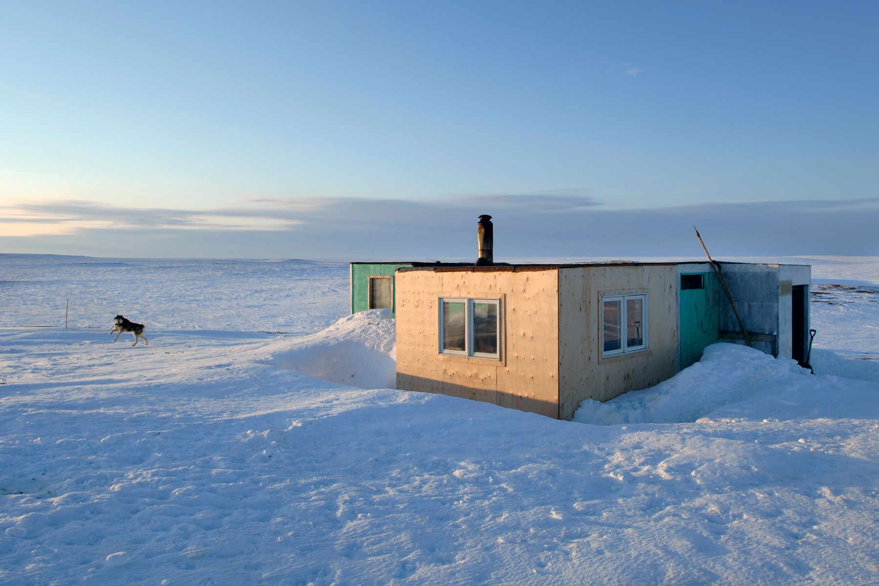Cabin on the Tundra, Nunavut Cabin on the Tundra, Nunavut