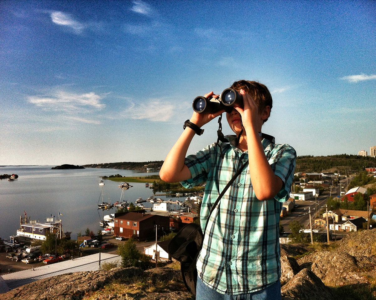 Never stop exploring, Pilot's lookout, Location photography; explore Canada; Travel photography; Toronto photographer; Storytelling; Professional photography and video production; Canadian North Never stop exploring, Pilot's lookout, Yellowknife