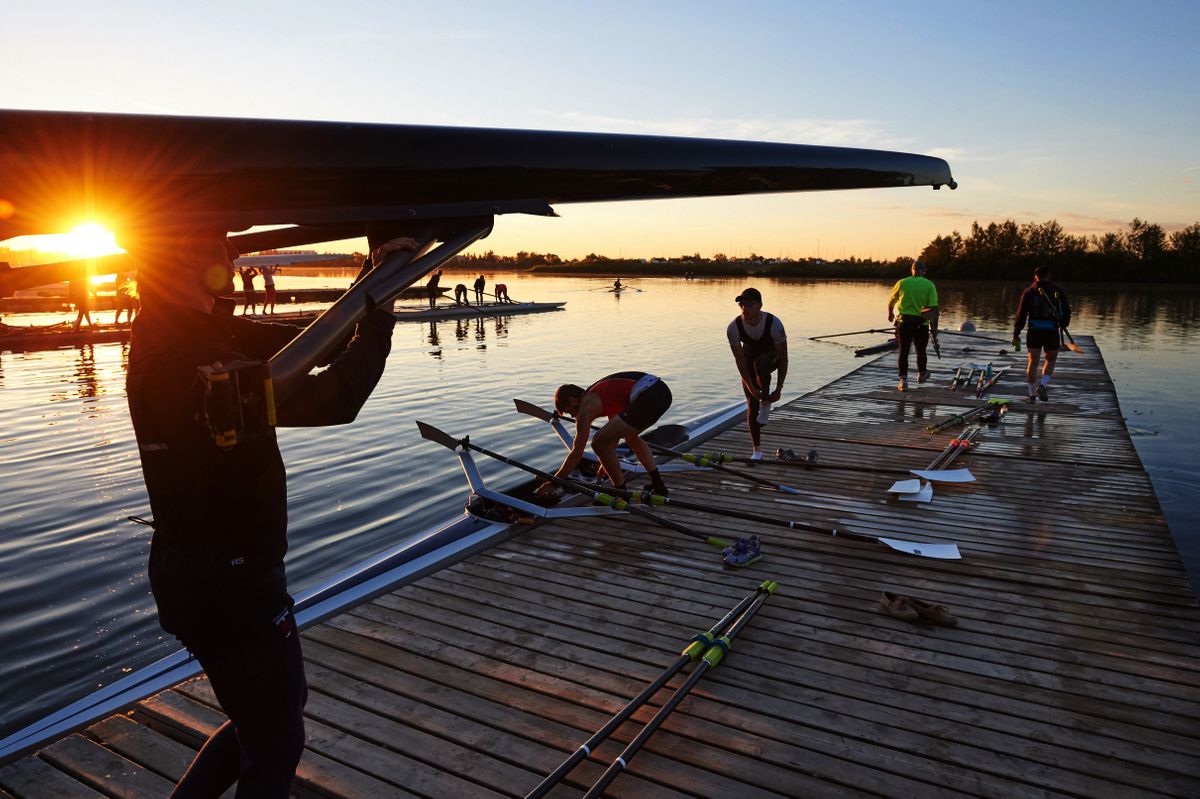 Hanlan Boat Club Time Trials, Toronto location photography