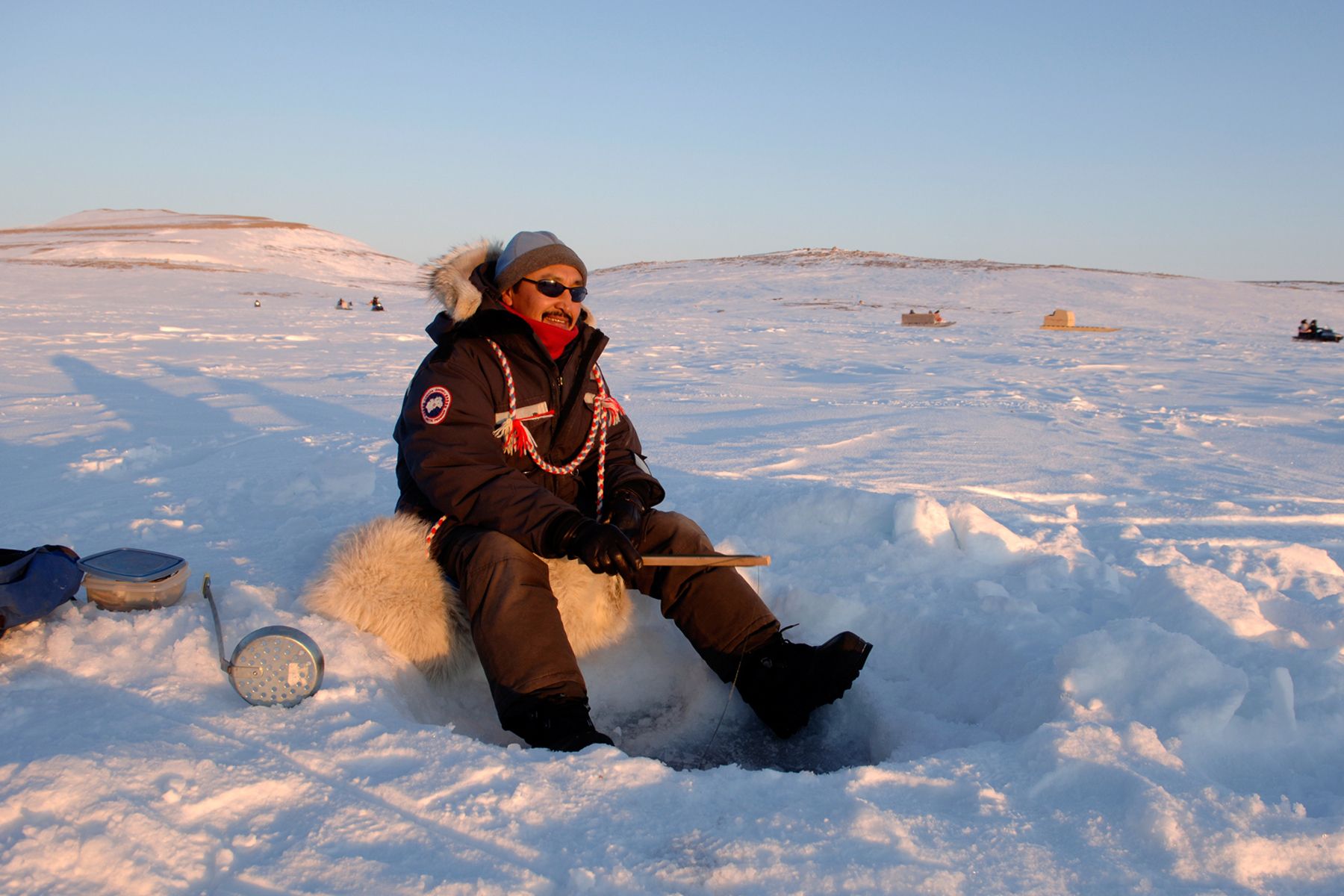 Ice fishing - Paul Okalik, Arctic photographer, Canadian photographer, location photographer, Storyteller, videographer, Content creator Ice fishing - Paul Okalik, Remote photographer