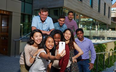 University of Toronto Students group selfie
