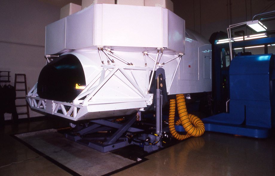 USAF flight simiulator, Norton AFB, CA