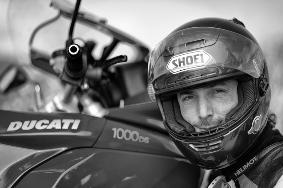 Jeremy Miller, Ducati Rider Portraits.