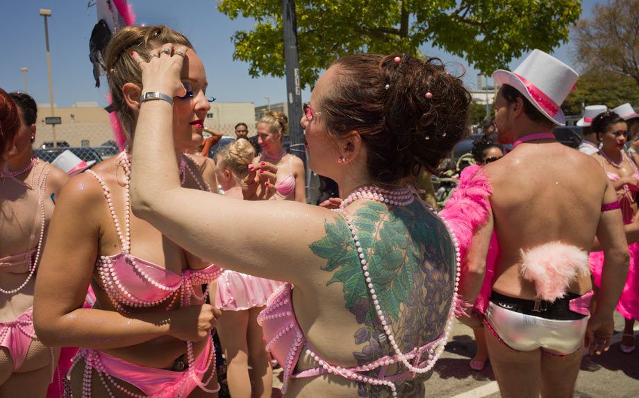 ©Wayne Serrano, ALL RIGHTS RESERVED. Carnaval participants, San Francisco, CA