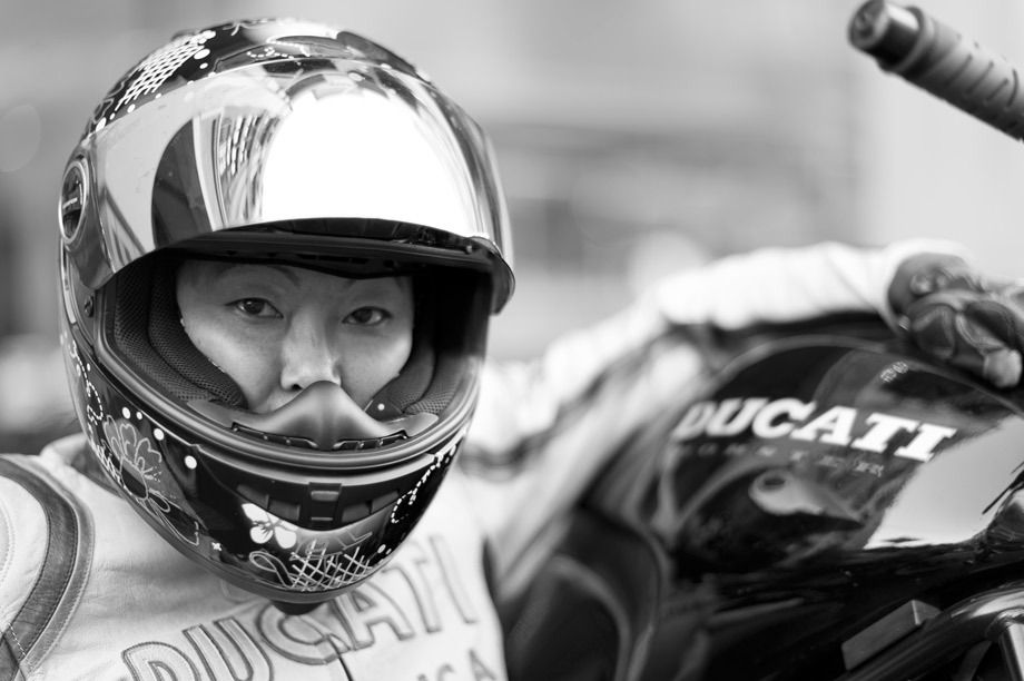Ducati Rider Portraits.