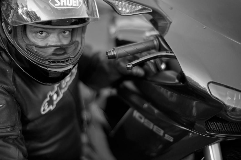 Ducati Rider Portraits.