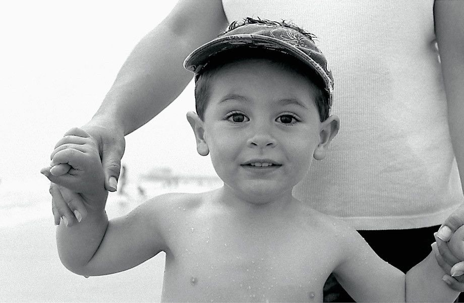 Mother & Son by the Pier, Newport Beach, CA