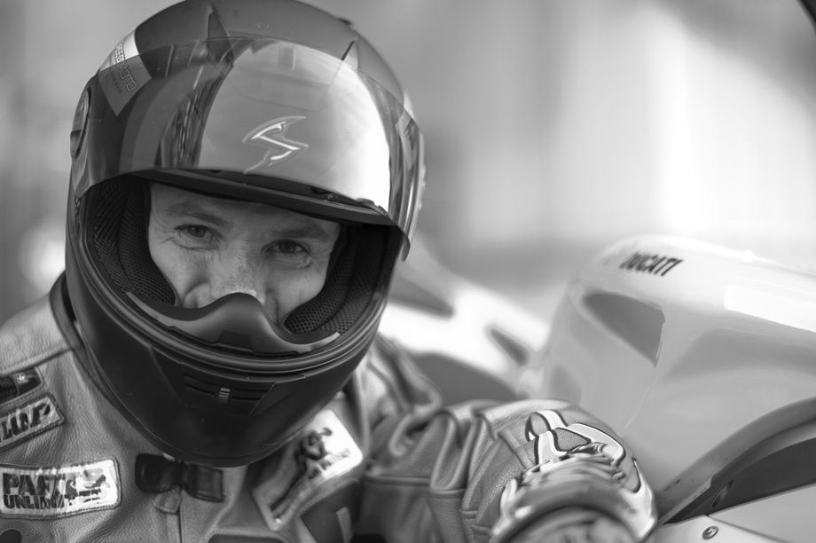 Ducati Rider Portraits.