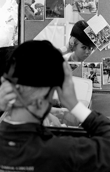 Hunter Jumper competitor preparing, Elk Grove, CA