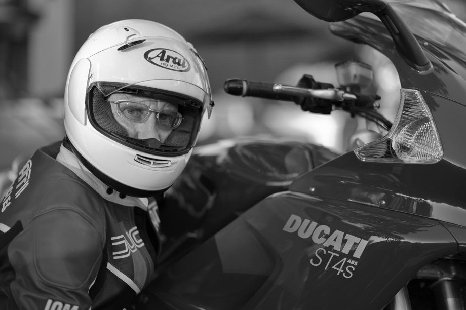 Ducati Rider Portraits.