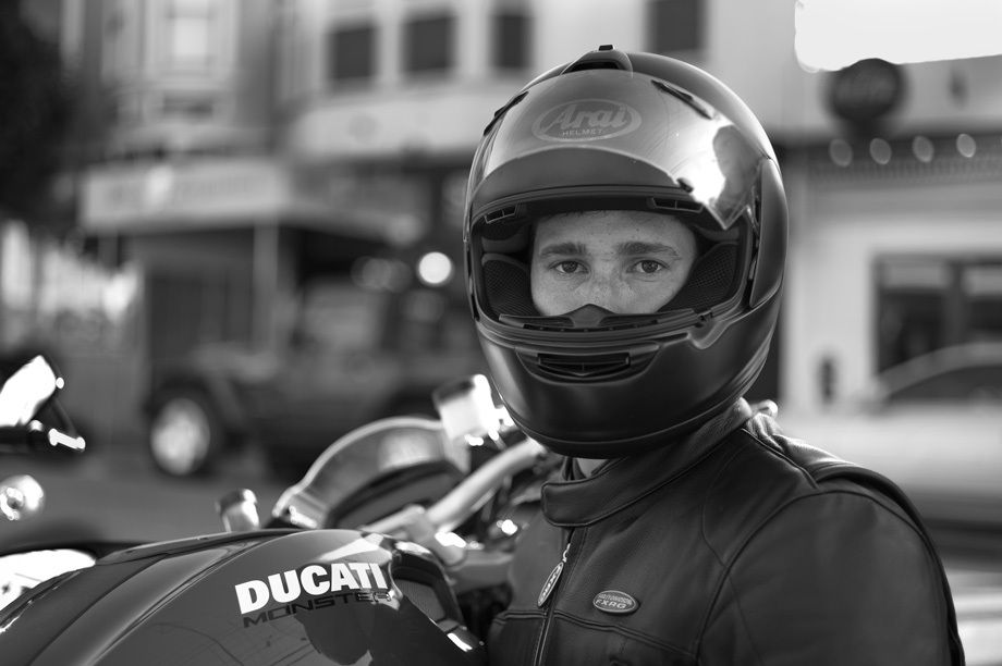 Ducati Rider Portraits.