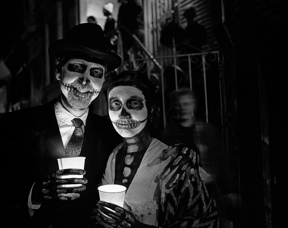 Dia de los Muertos, Day of the Dead. Balmy Alley, San Francisco, CA.