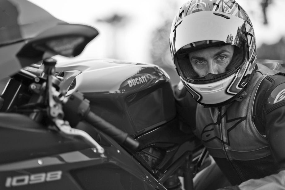 Ducati Rider Portraits.