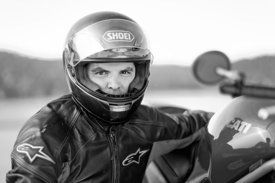 Evan Jacob, Ducati Rider Portraits.