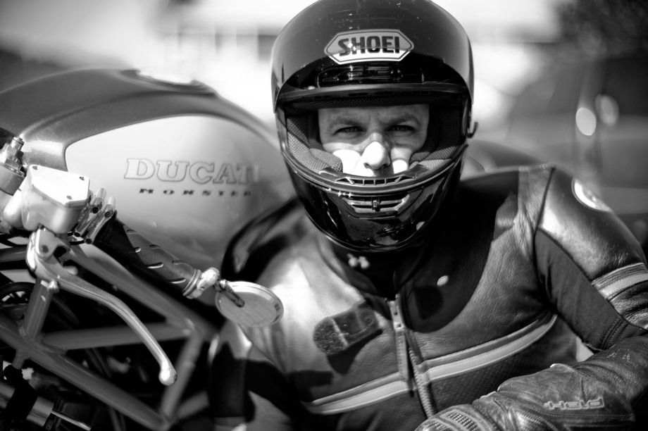 Warren M, Ducati Rider Portraits.