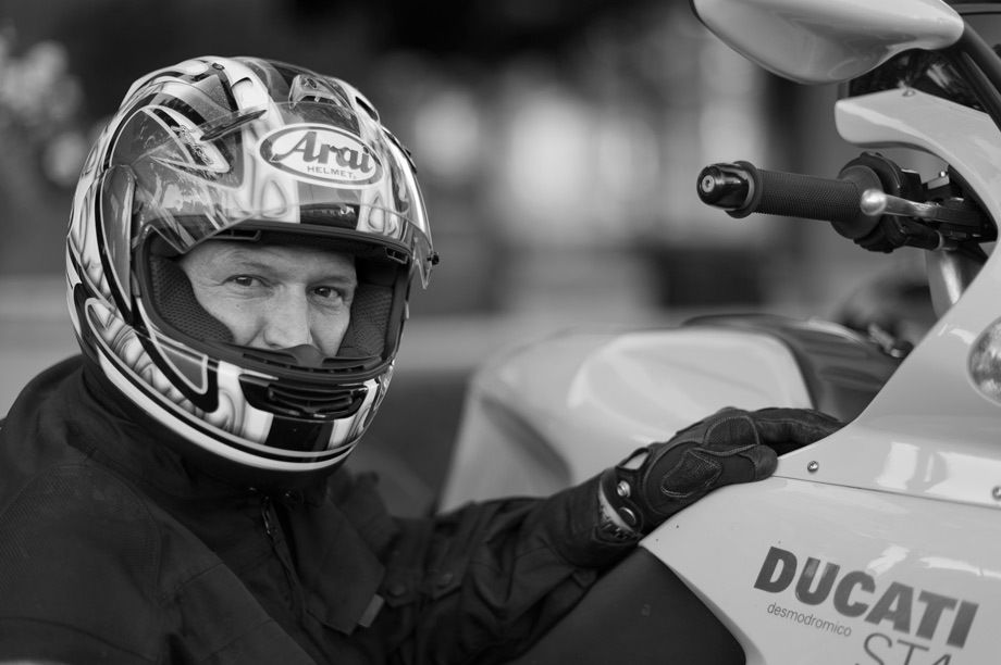 Ducati Rider Portraits.