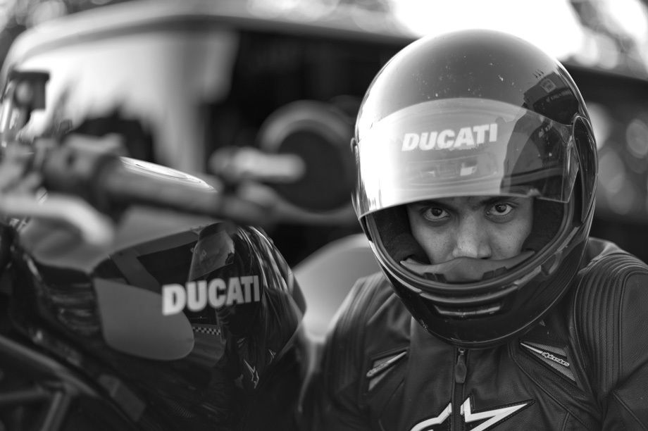 Sid Mystery, Ducati Rider Portraits.