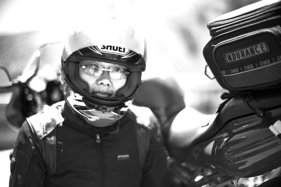 Stephenie Chow, Ducati Rider Portraits.