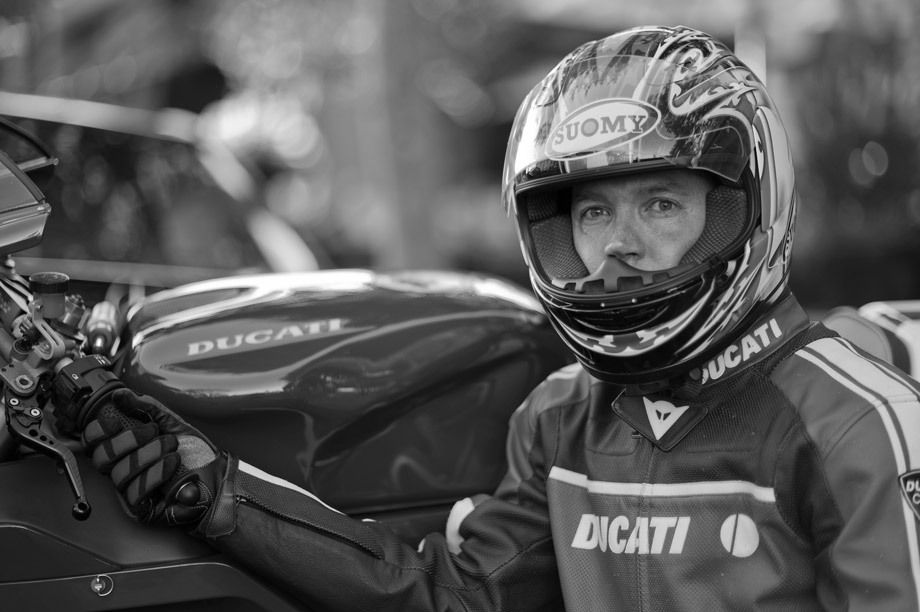 Ducati Rider Portraits.