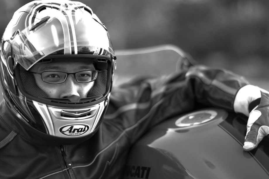 Tony Wang, Ducati Rider Portraits.