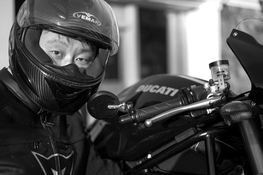 Patrick Tam, Ducati Rider Portraits.