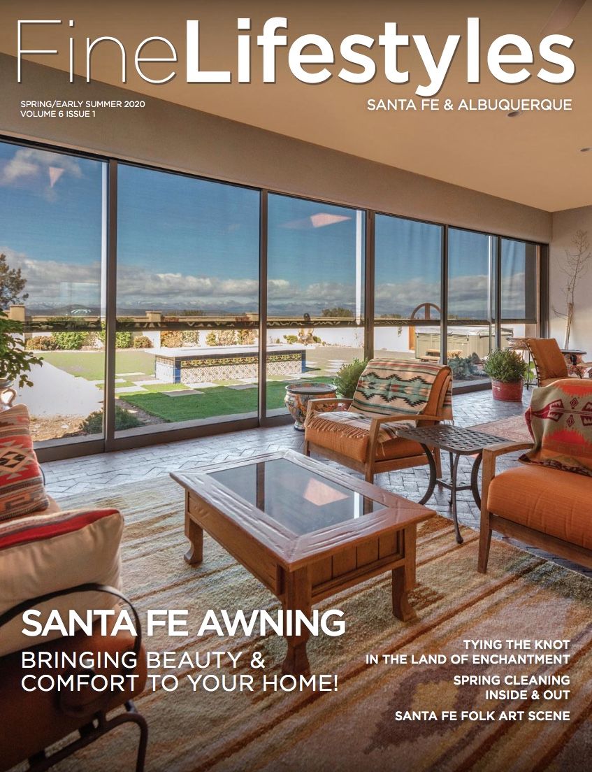 Interior photograph. Magazine Cover