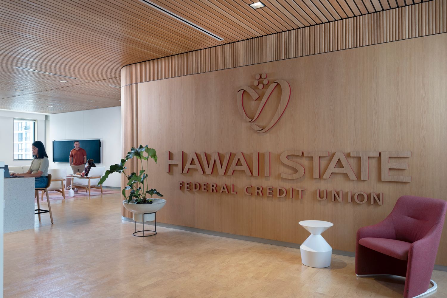 HSFCU Experiential graphics