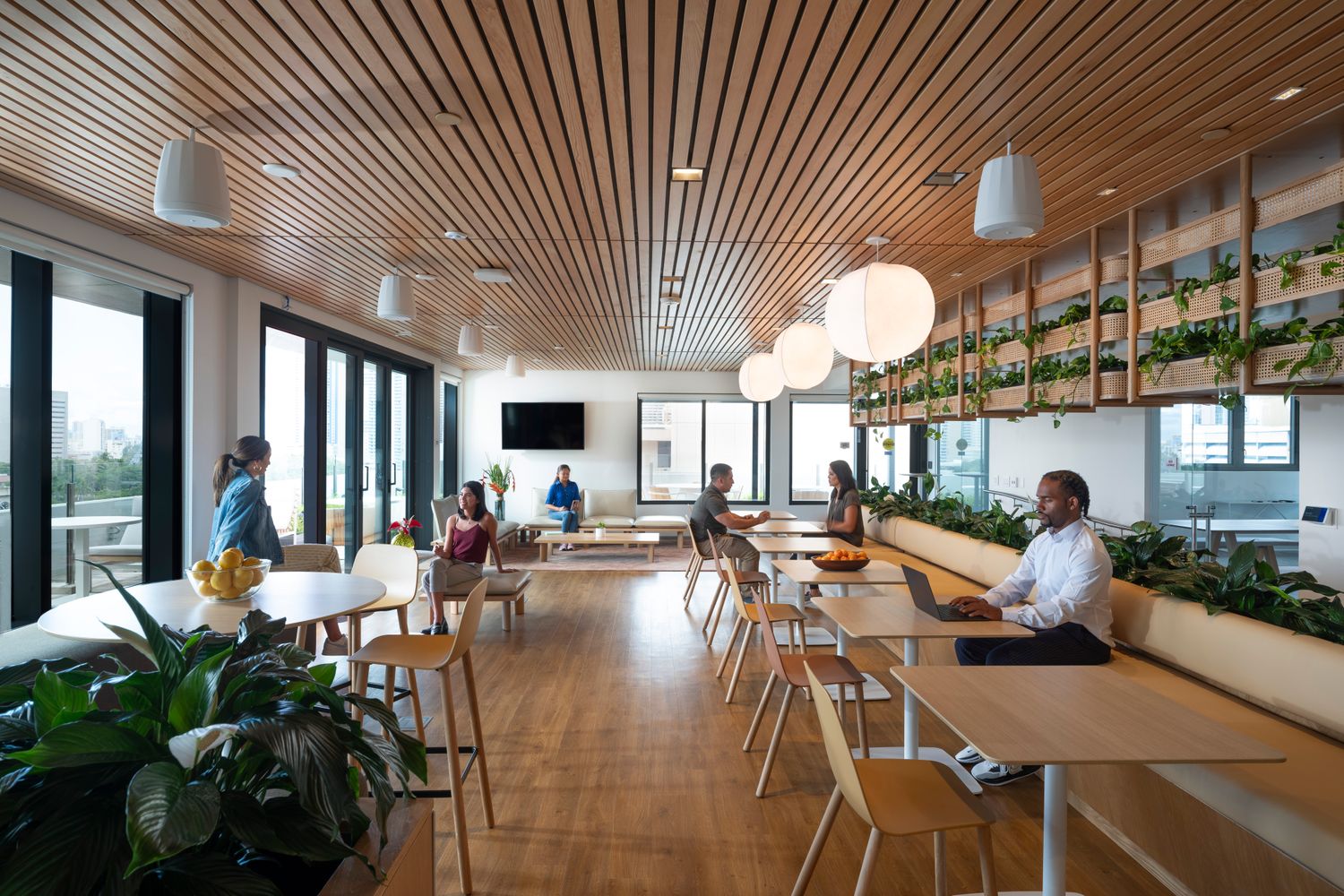 HSFCU Employee lounge