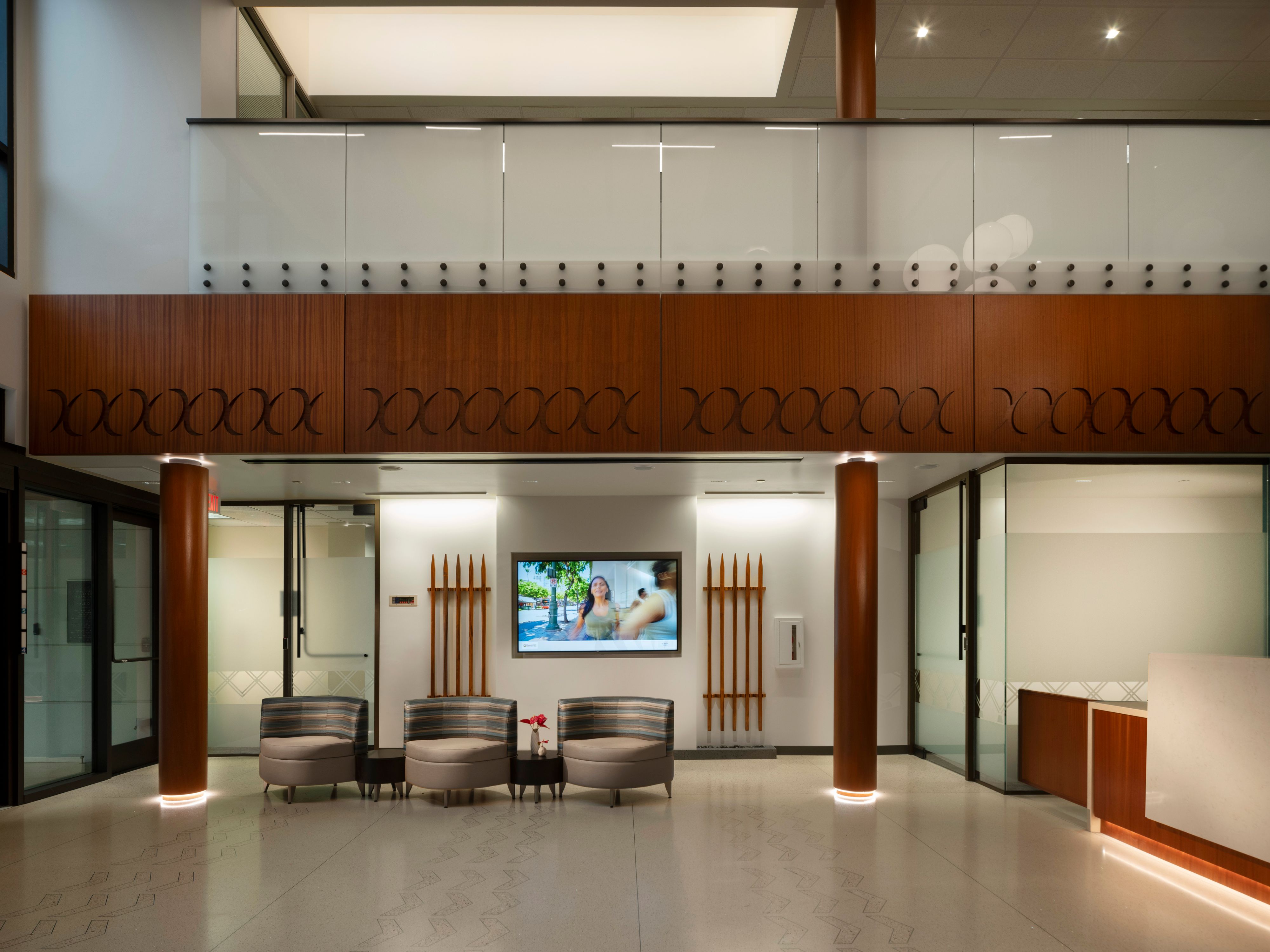 HawaiiUSA FCU Headquarters Lobby