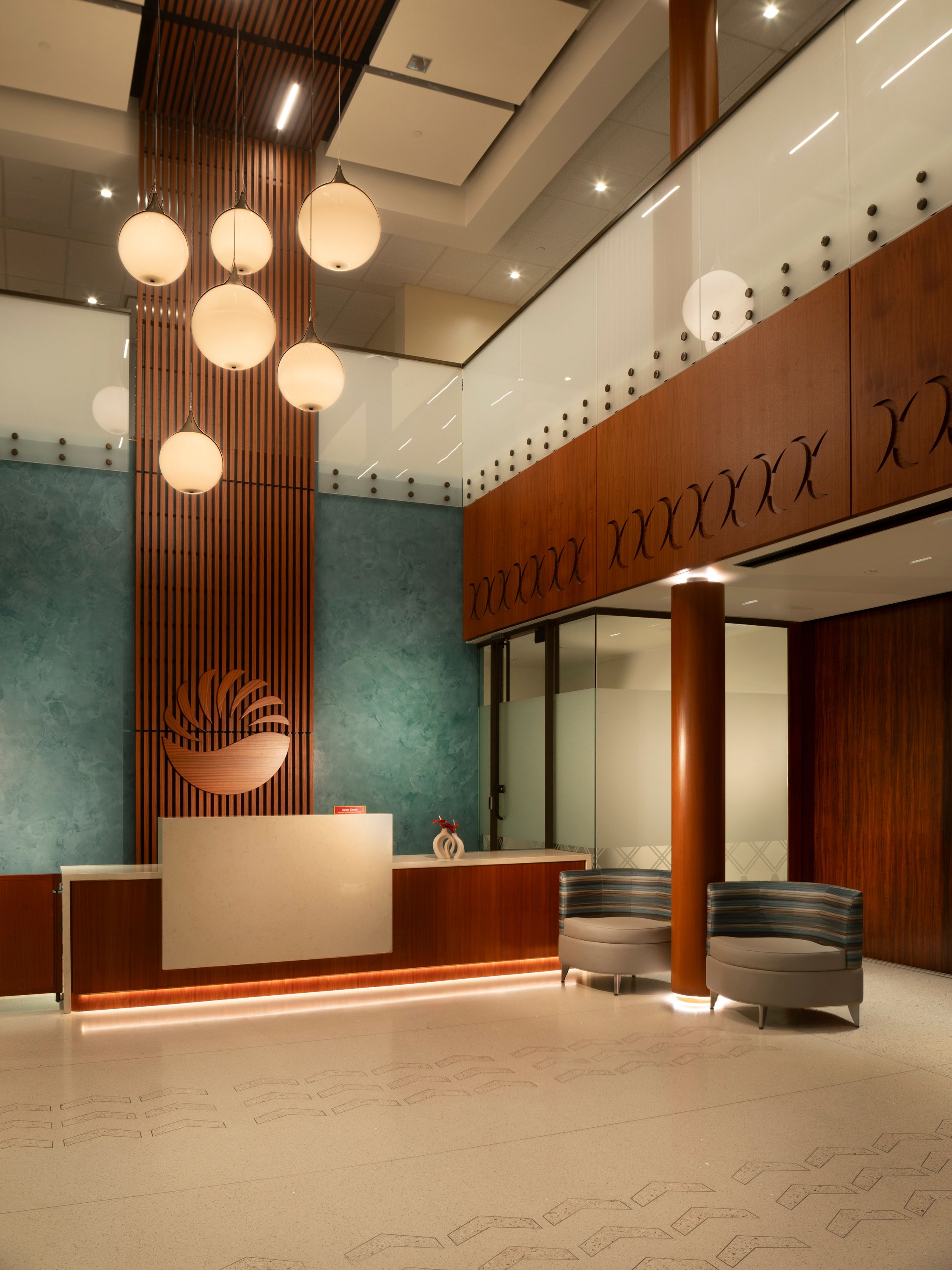 HawaiiUSA FCU Headquarters Lobby