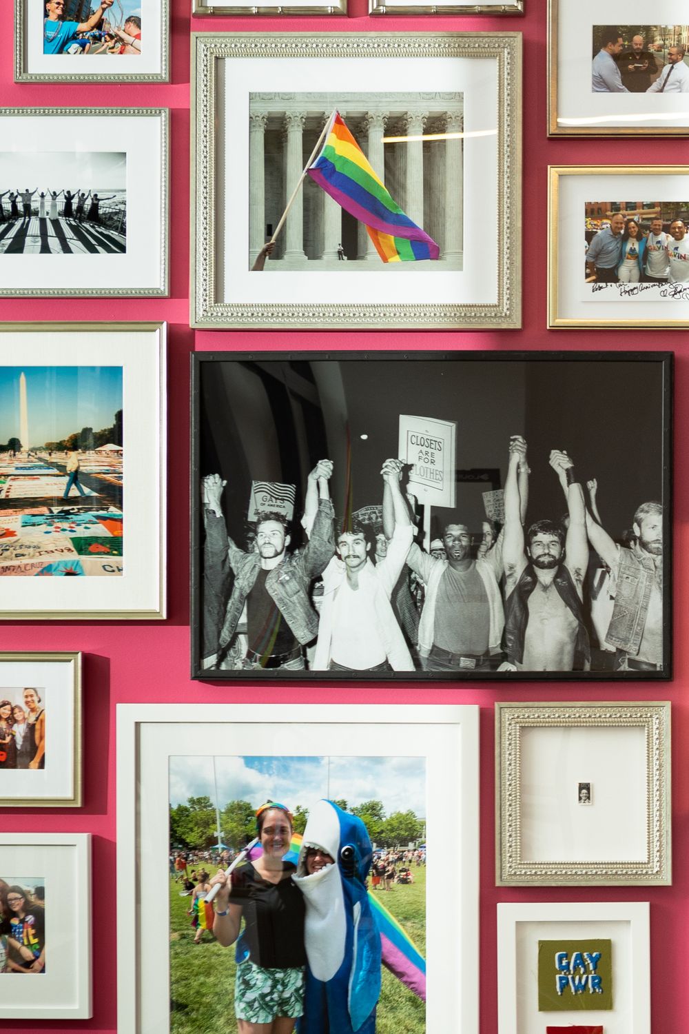 Pride Retail Gallery Wall