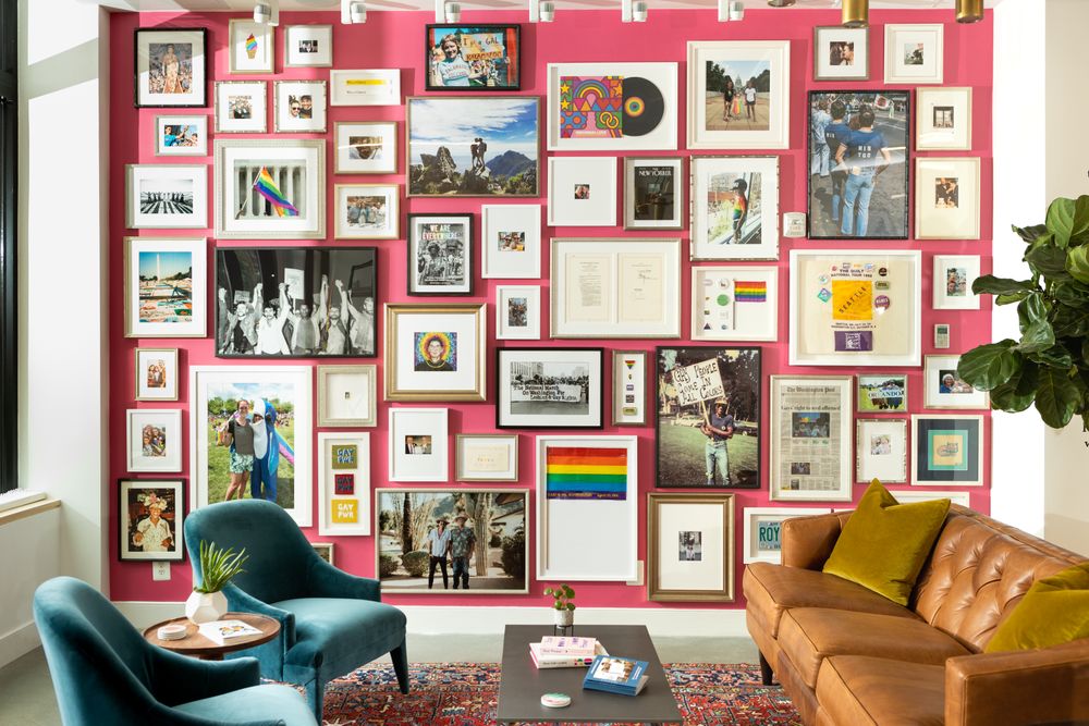 Pride Retail Gallery Wall