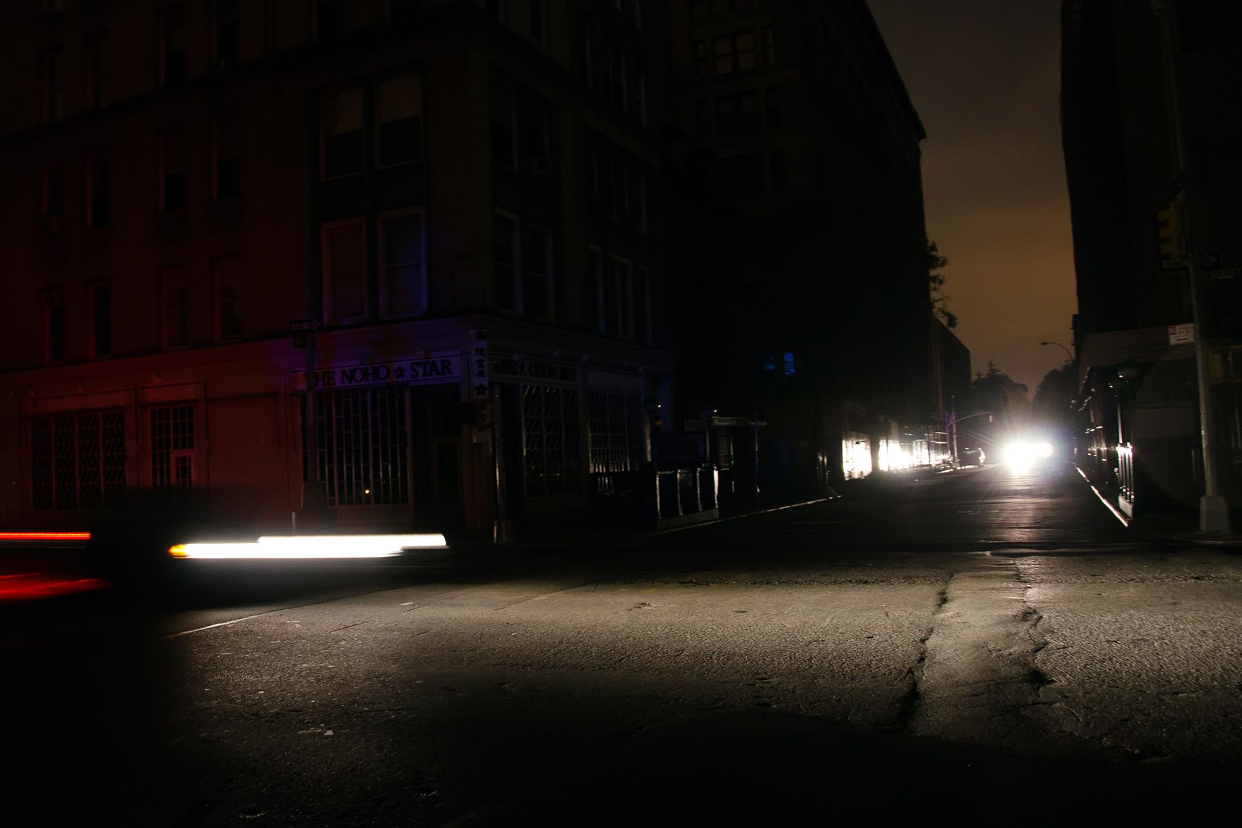 Hurricane Sandy Blackout, 2012.