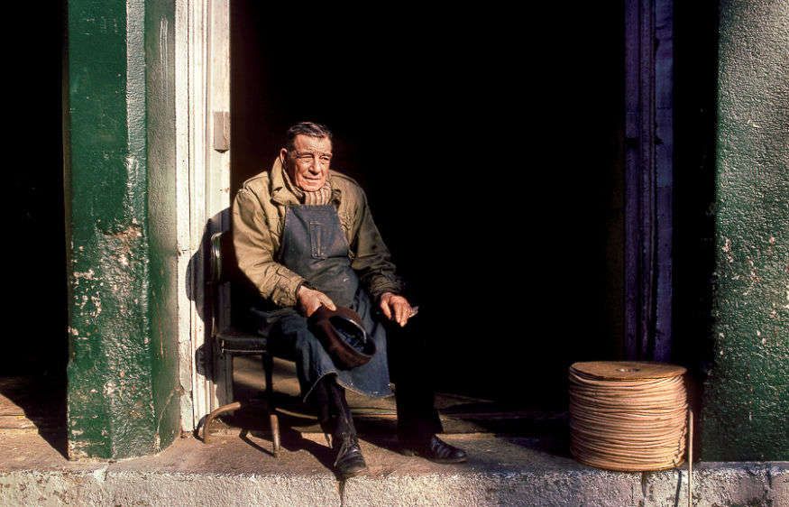 Workingman, Little Italy, NY 1984