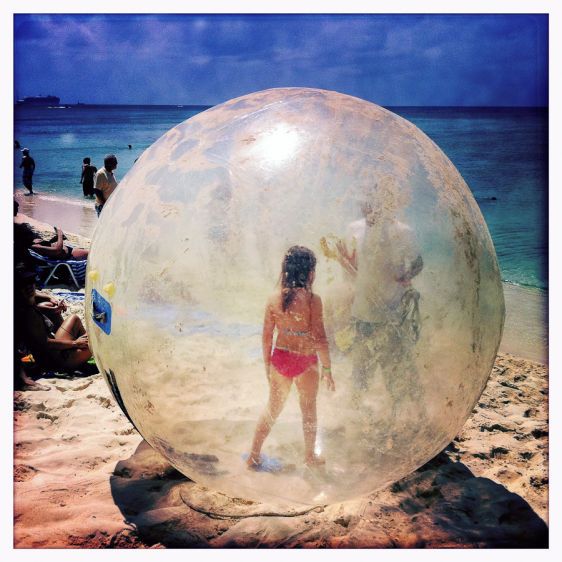 Bubble Girl, Grand Caymans