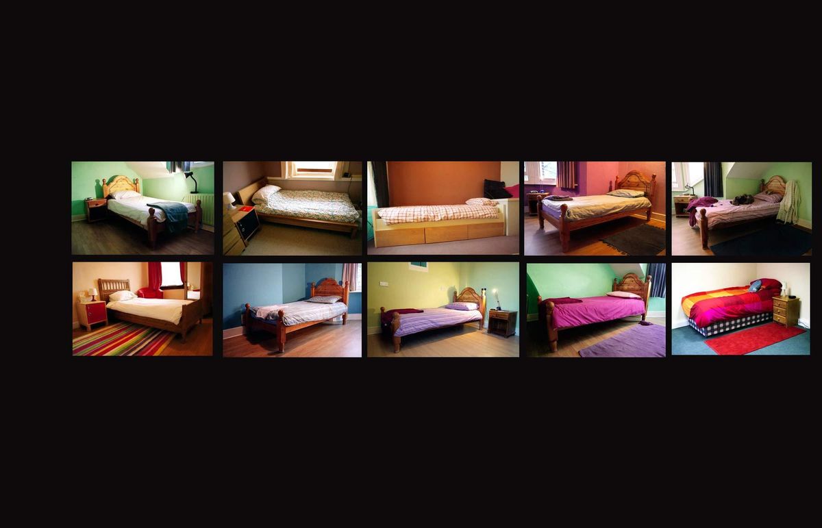 The only 10 beds in Britain that have been set aside for young runaways. With 100,000 reported young runaways a year in Britain, that means there is only one bed for every 10,000 children that runaway from home each year. Because of the child protection law all adult shelters in Britain must turn away anyone under the age of 18.© Hazel Thompson Home and Away
