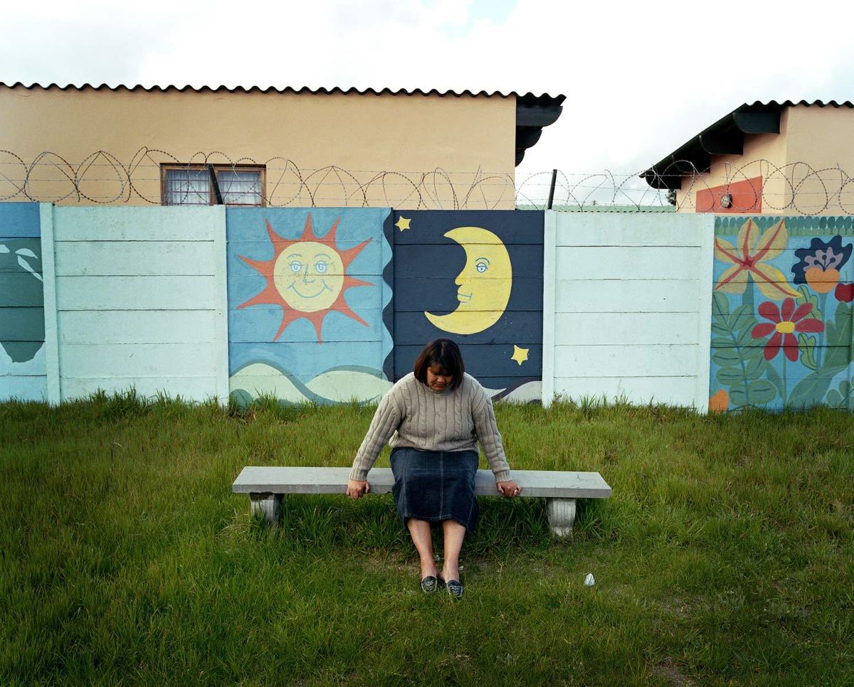 Charlie- Aged 39.  Raped by her best friend at gunpoint in his mother’s house when Charlie was 28 years old.   Because of the stigma attached to rape by her community, Charlie’s family has asked that her identity remain undisclosed.  Charlie now speaks openly about being raped and has become a counsellor helping other rape survivors.© Hazel Thompson Rape Victims in South Africa