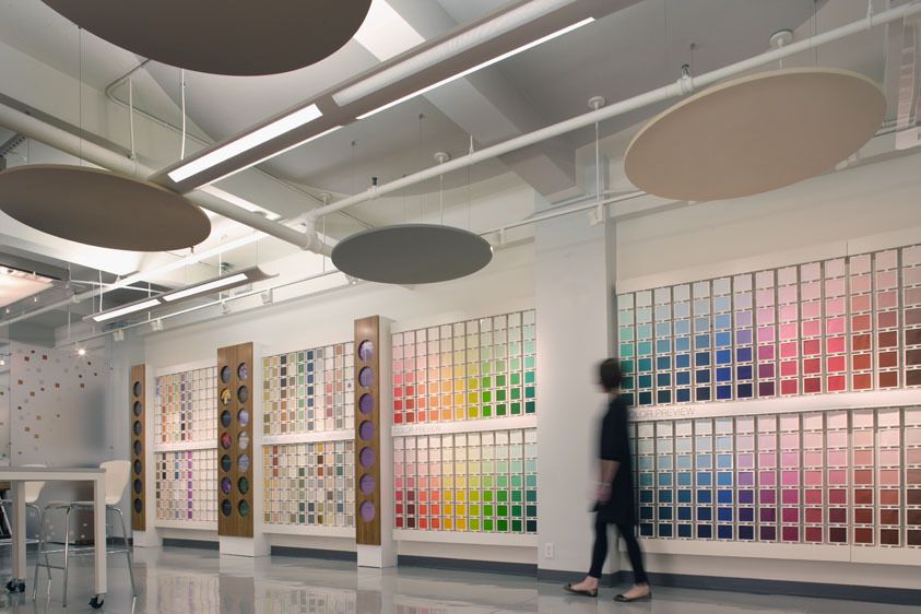 Benjamin Moore Showroom, NYC