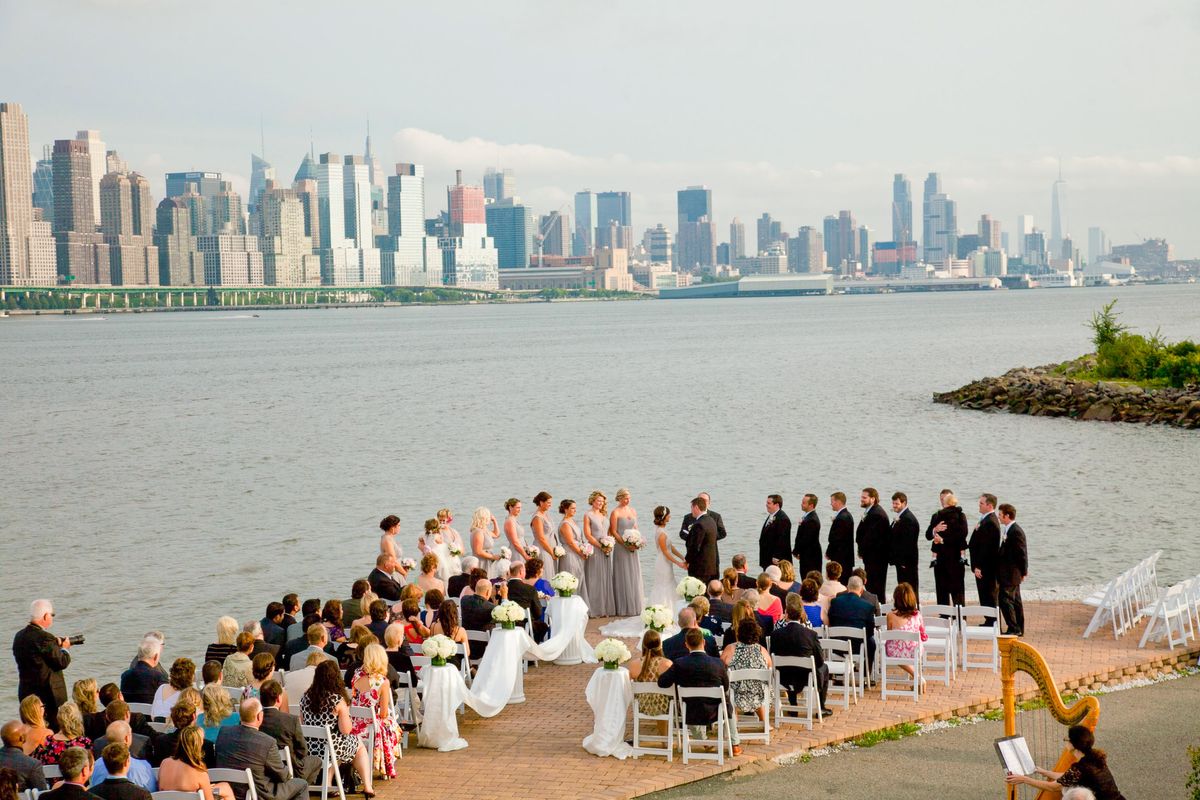 Waterside wedding