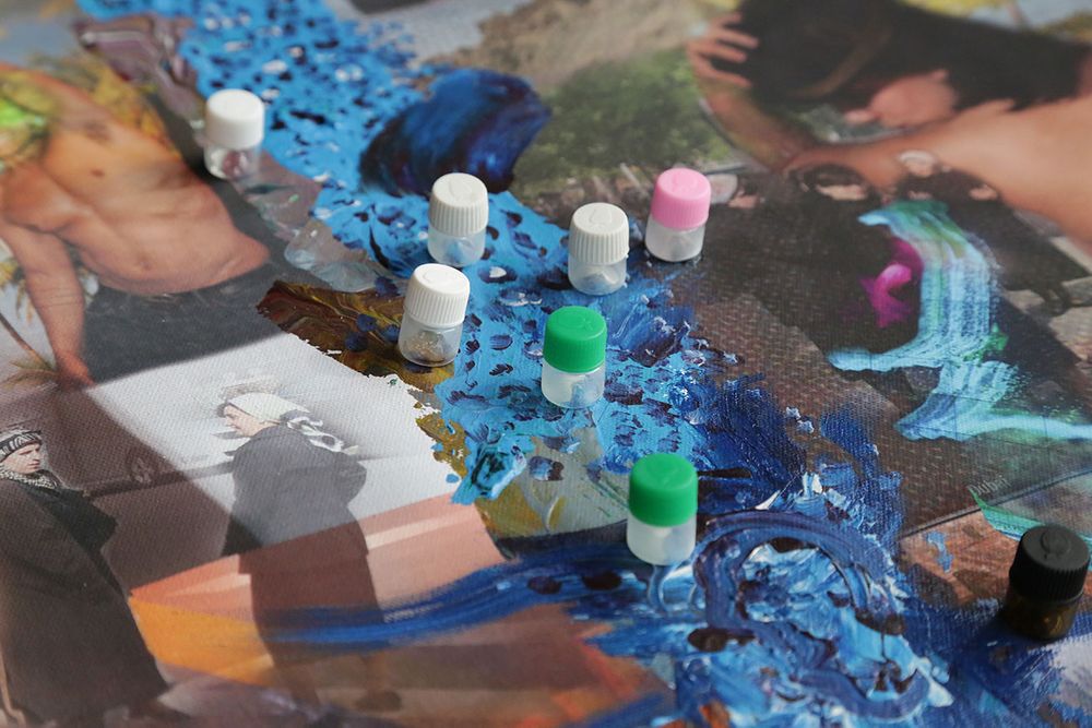 Detail from "Lot's Wife x3"