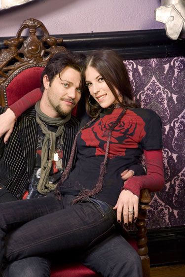 Bam and "Missy" Margera. 