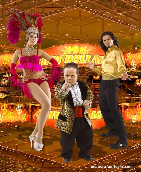 out-take from "You Vs. Vegas" ad campaign for Top-Flite