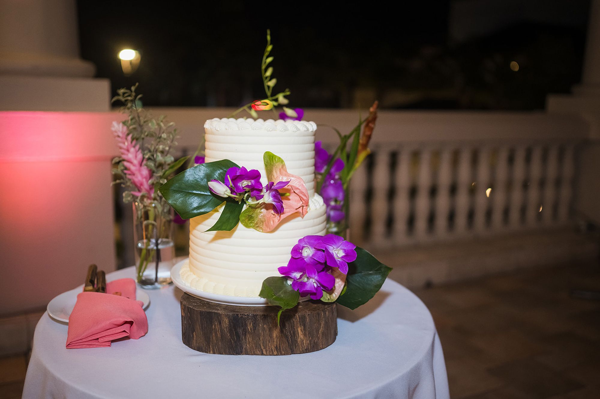 Reception Wedding Cake