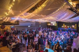 Aerial View of Party Sizzling Platters 2015